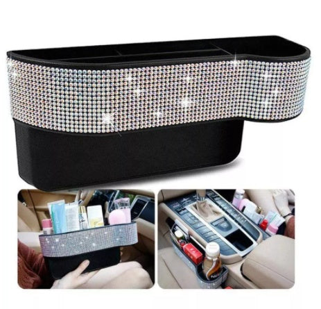 Diamond-Studded Seat Gap Storage Box