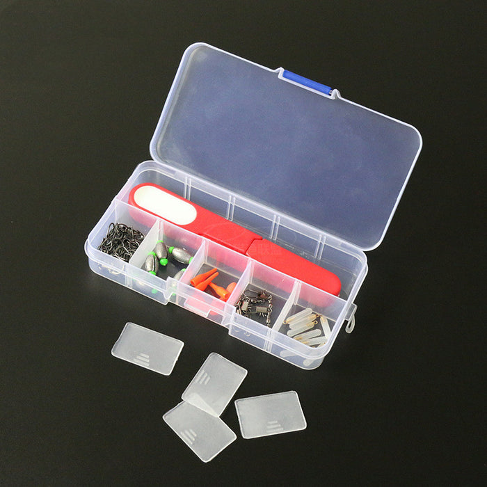 Multi-Compartment Fishing Tackle Organizer Box