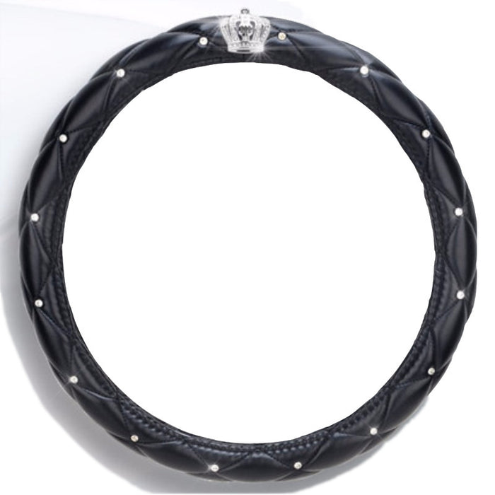 Rhinestone Steering Wheel Cover for Women