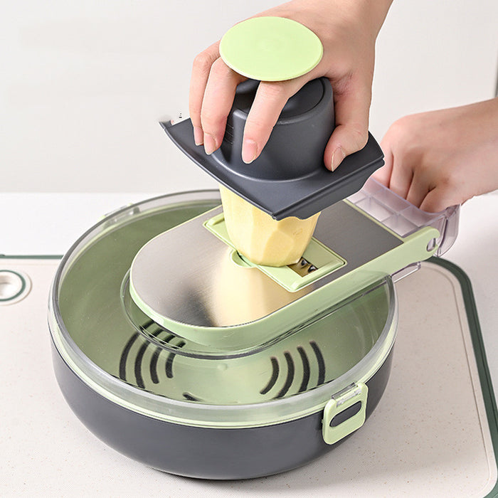 8-in-1 Vegetable Chopper & Shredder Set