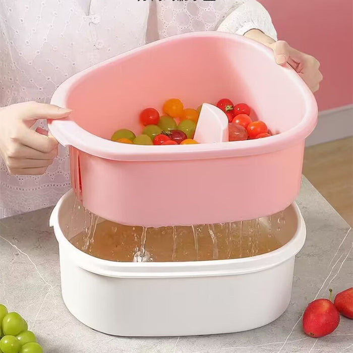 Multifunctional Fruit & Stain Removal Scrub Board