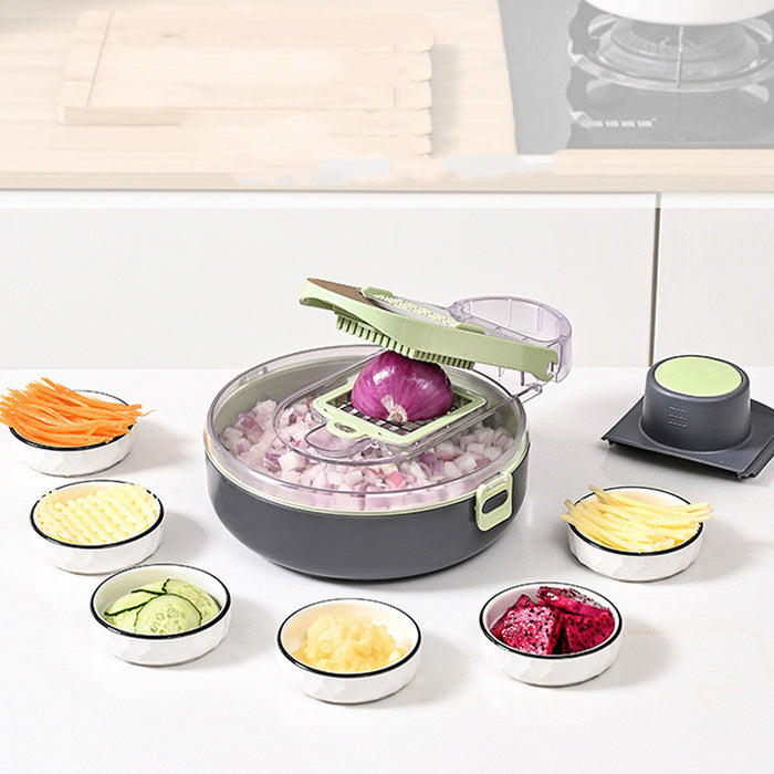 8-in-1 Vegetable Chopper & Shredder Set