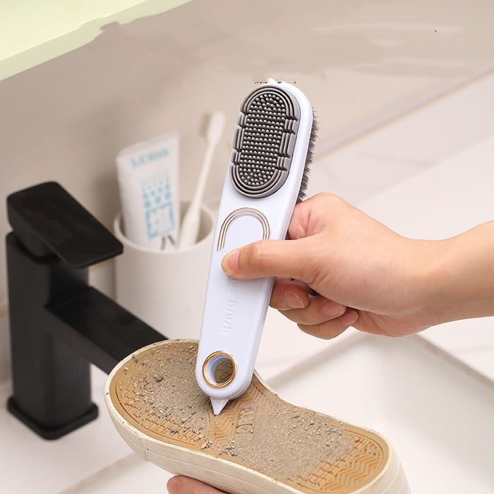 Double-Sided Shoe Cleaning Brush