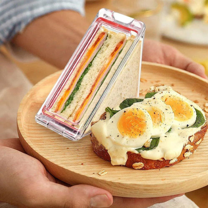 Magnetic-Seal Reusable Sandwich Container