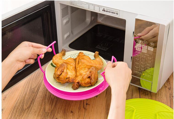Stackable Microwave Steaming Rack