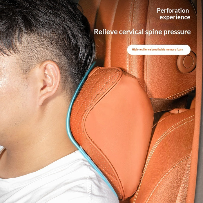 Car Headrest Neck Pillow & Lumbar Support